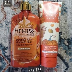 2 limited addition lotions Bath and body works!